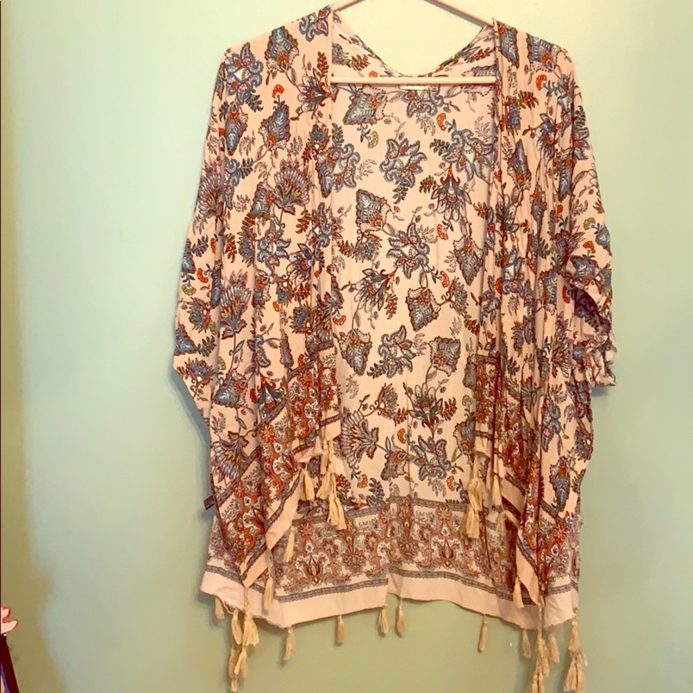 Floral kimono
